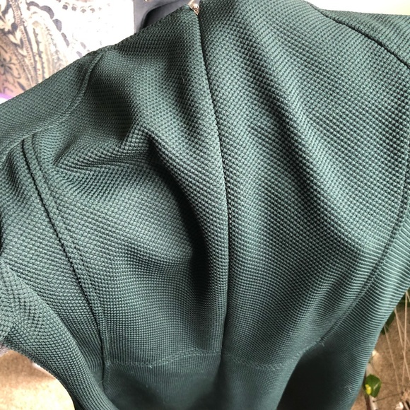 Dark Green Ralph Lauren Short Sleeve Knee Length Dress - Size 4 - Picture 8 of 13
